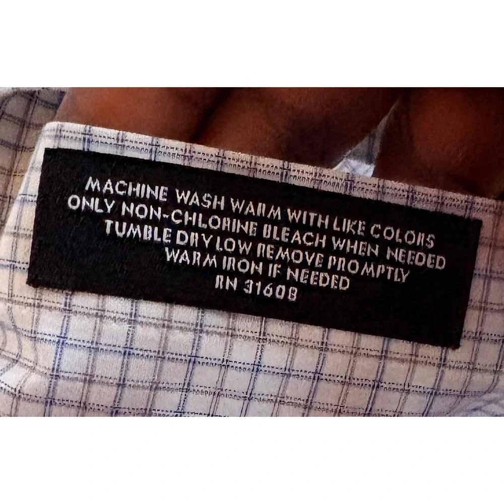 JOS. A. BANK Traveler 16.5-‎ 3/4 Tailored Fit Button Down Shirt Long Sleeve - Picture 5 of 7